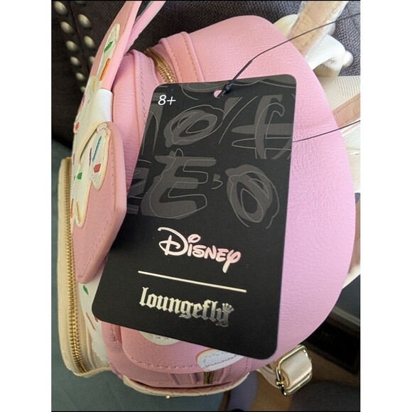 Loungefly Disney Mickey & Minnie Mouse Ice Cream Cone Mini Backpack (NWT)(HTF)